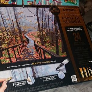 Premium Paint by Number Kit - Autumn Path